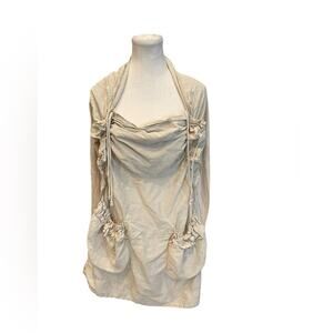 Prairie Underground Cream Silk Blend Garment Size:L